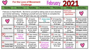 Heart Month Fitness Challenge