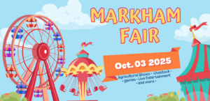 🎡 BCB is heading to the Markham Fair on October 3rd! 🎉